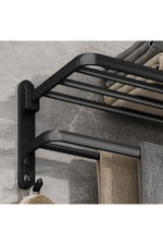 Industrial Style Towel Shelf