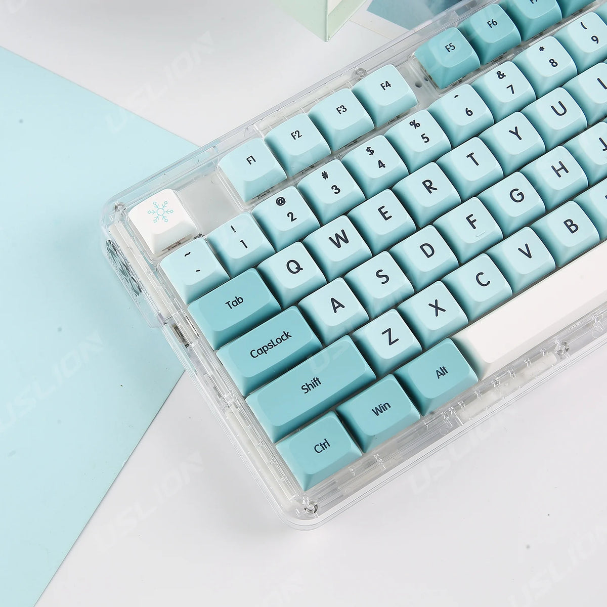 Iceberg Blue DIY Keycaps