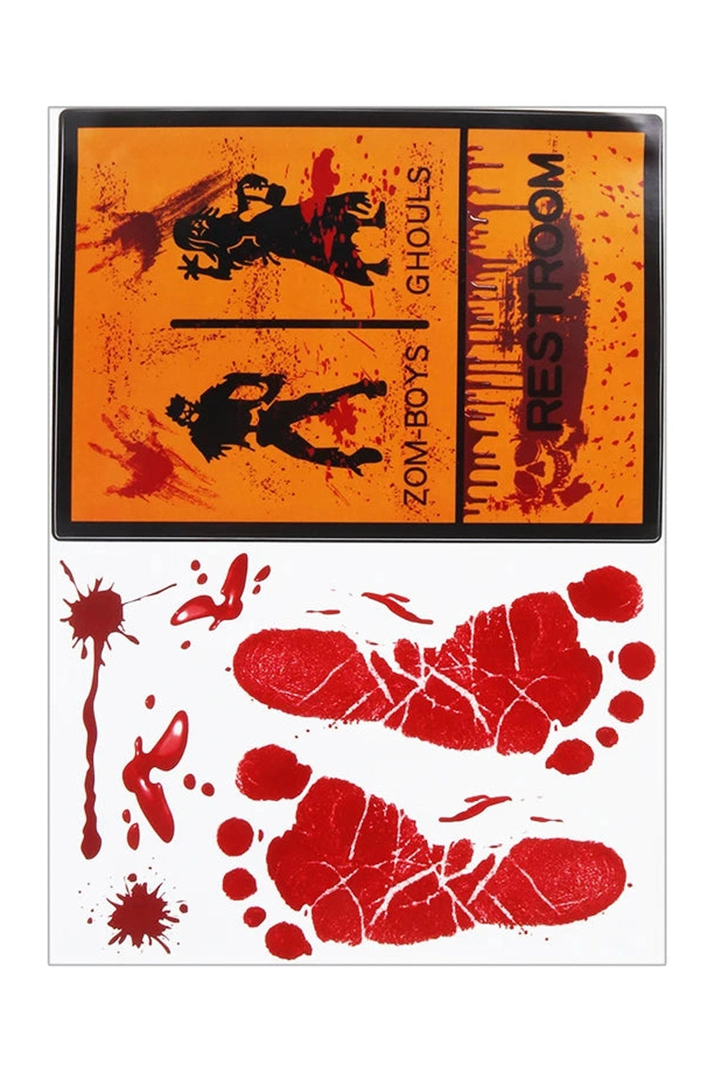 Blood Splatter Horror Wall Stickers