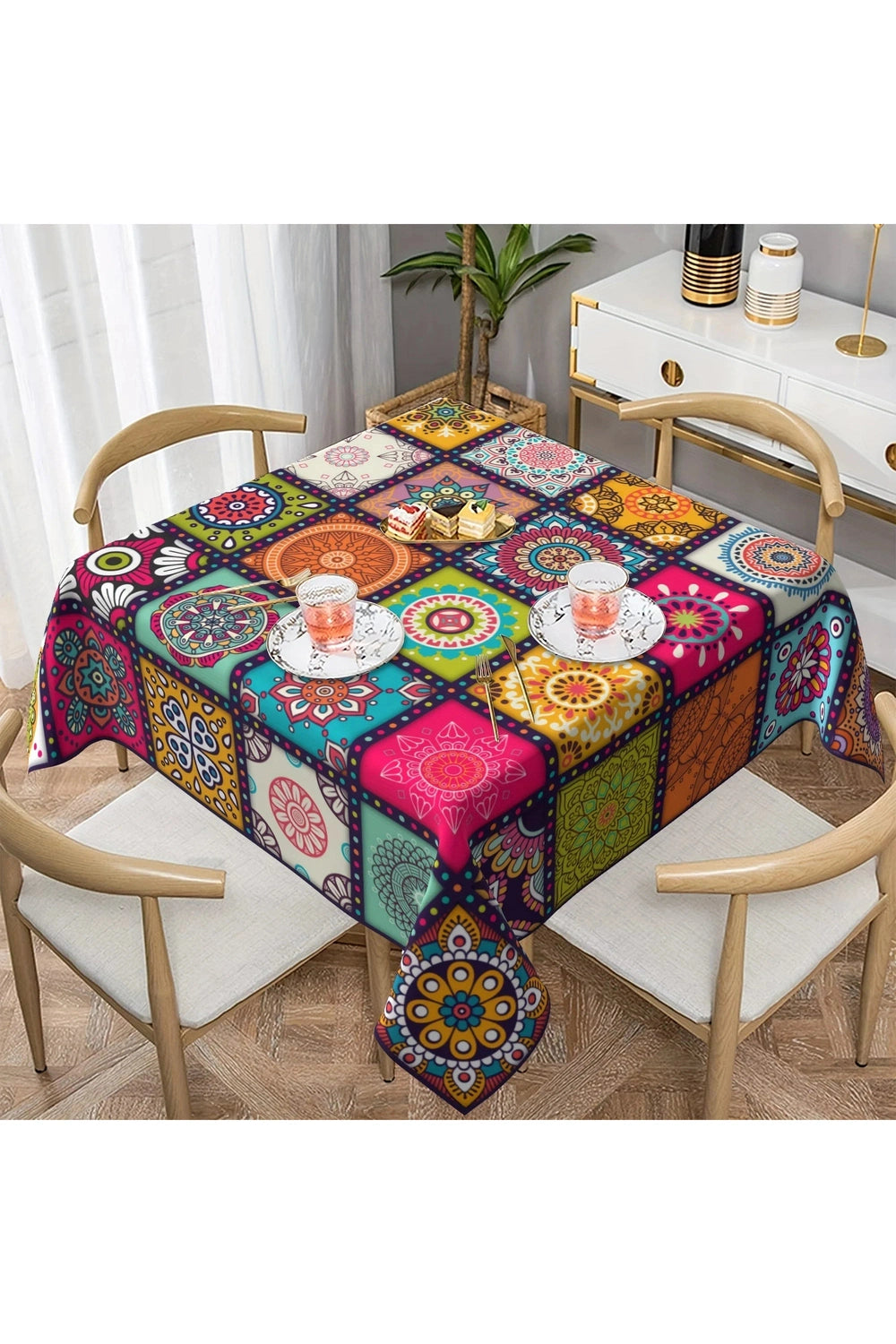 Bohemian Mosaic Tablecloth