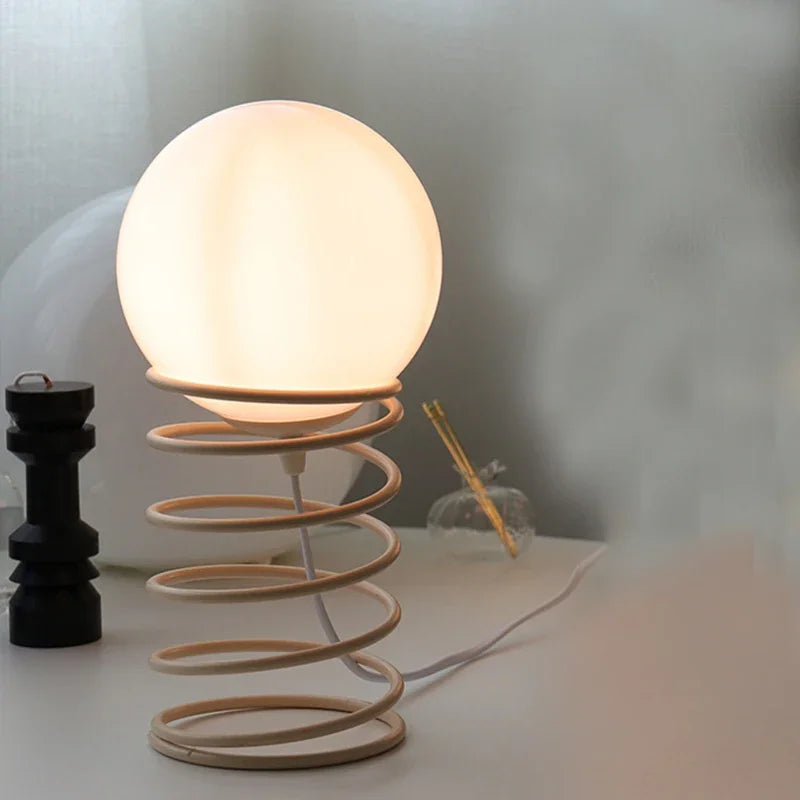 Bauhaus Spring Bedside Lamp