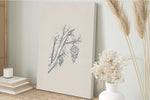 Vine and Branches Canvas Poster