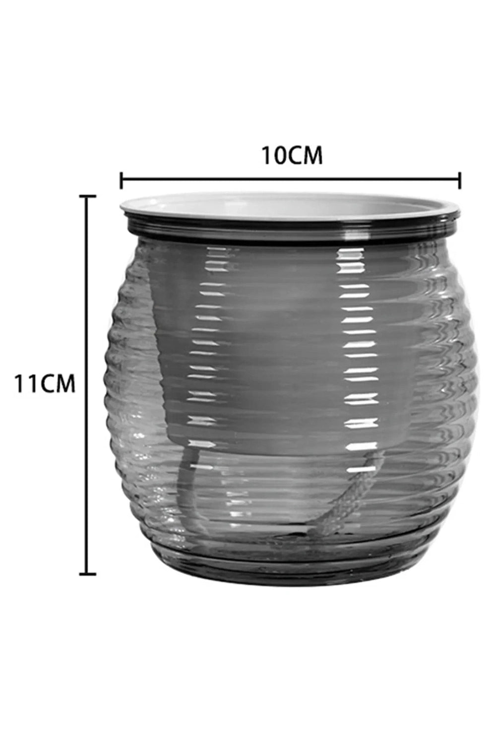 Round Self-Watering Plant Pot