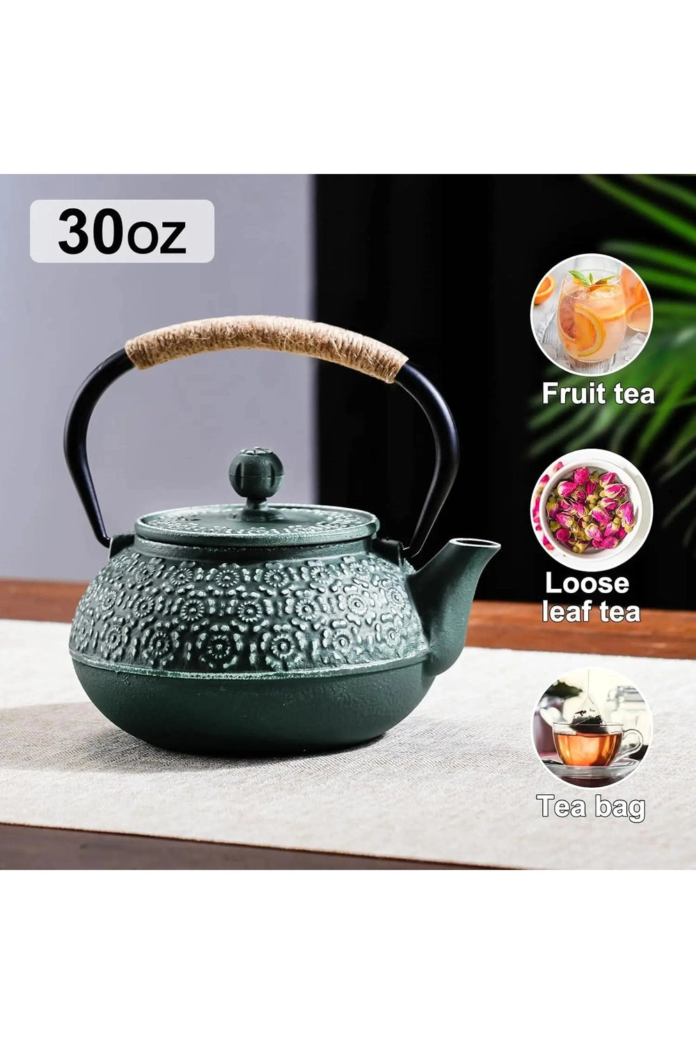 Sakura Iron Tea Kettle