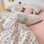 Cherry Cotton Bedding Set