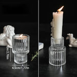 Creative Transparent Candle Holder