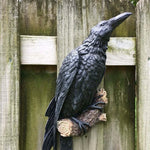 Gothic Raven Statue