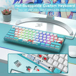 Blue Theme Gamer Keyboard