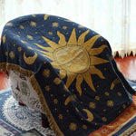 Mystischer Sunburst Fleecedecke