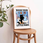 Cute & Quirky Feline Canvas Poster