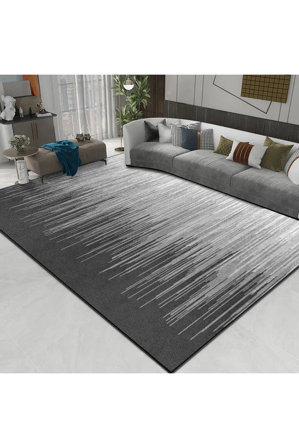 Grey Deluxe Entrance Rug