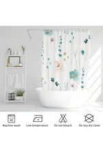 Watercolor Floral Shower Curtain