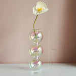 Coquette Iridescent Candle Holders