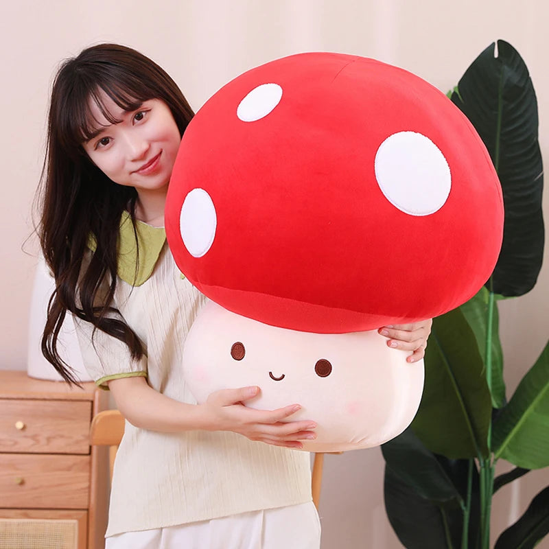 Happy Mushroom Plush Toy