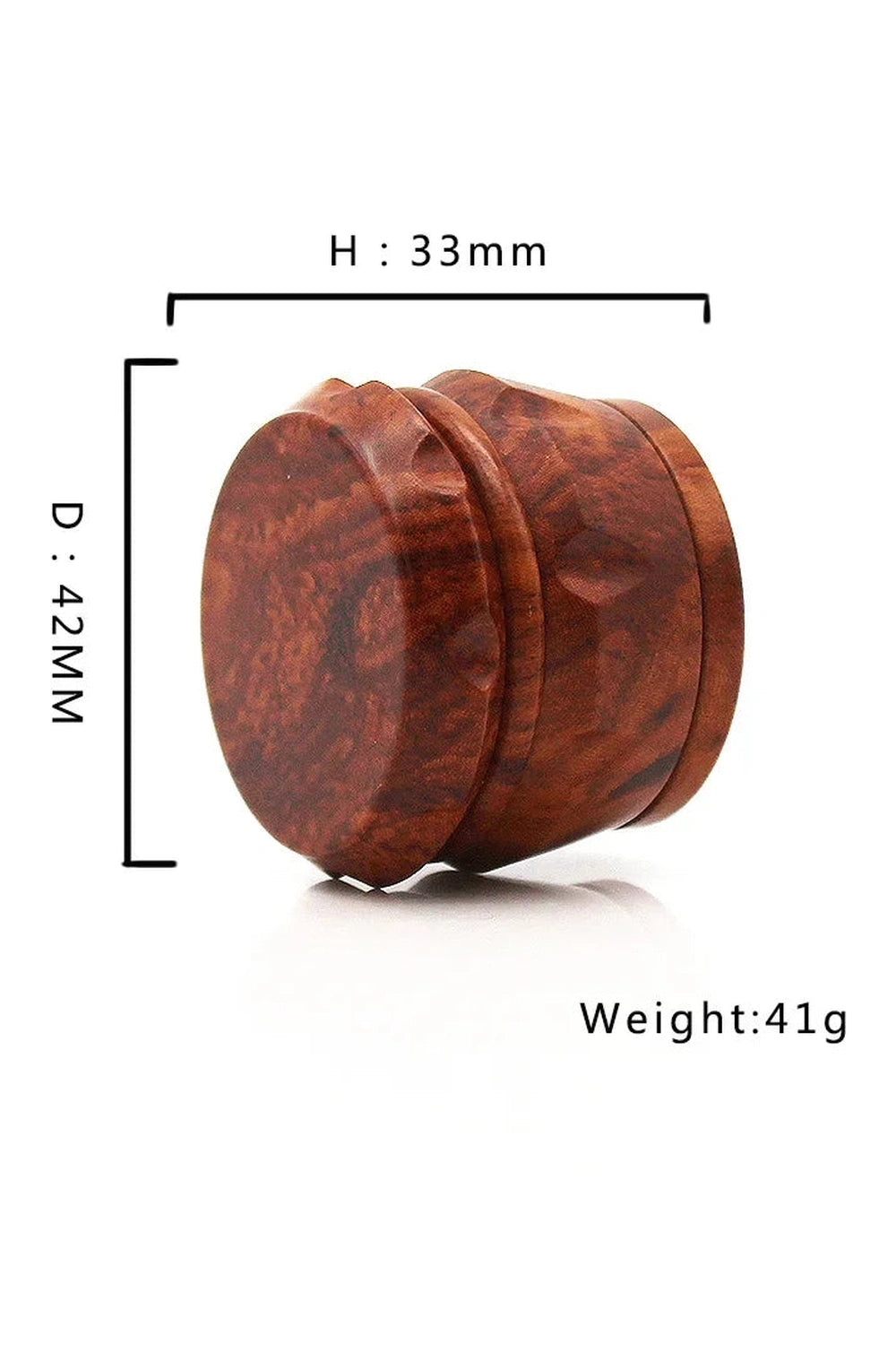 Rustic Wood Herb Grinder