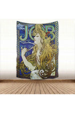 Art Nouveau Zodiac Goddess Tapestry