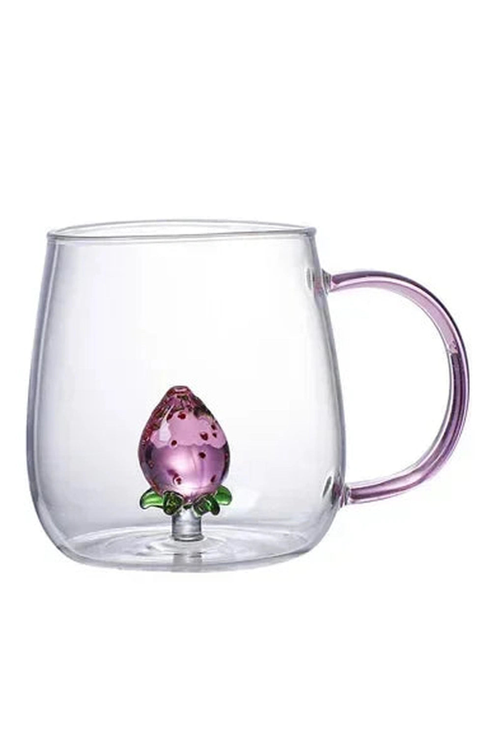 Cartoon Animal Glass Juice Cup