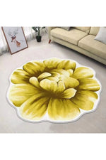 Chinese Flower Decor Rug