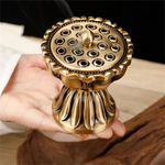 Lotus Majesty Coil Incense Burner