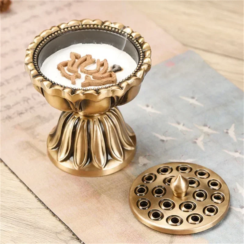 Lotus Majesty Coil Incense Burner