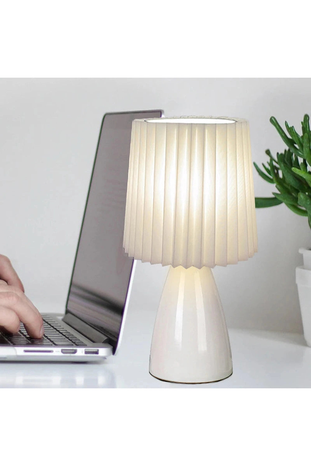 Milkshake LED Pleated Night Lamp