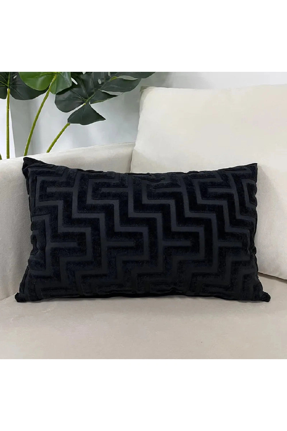 Jacquard Throw Pillow Case