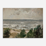 Retro Landscape Canvas Poster