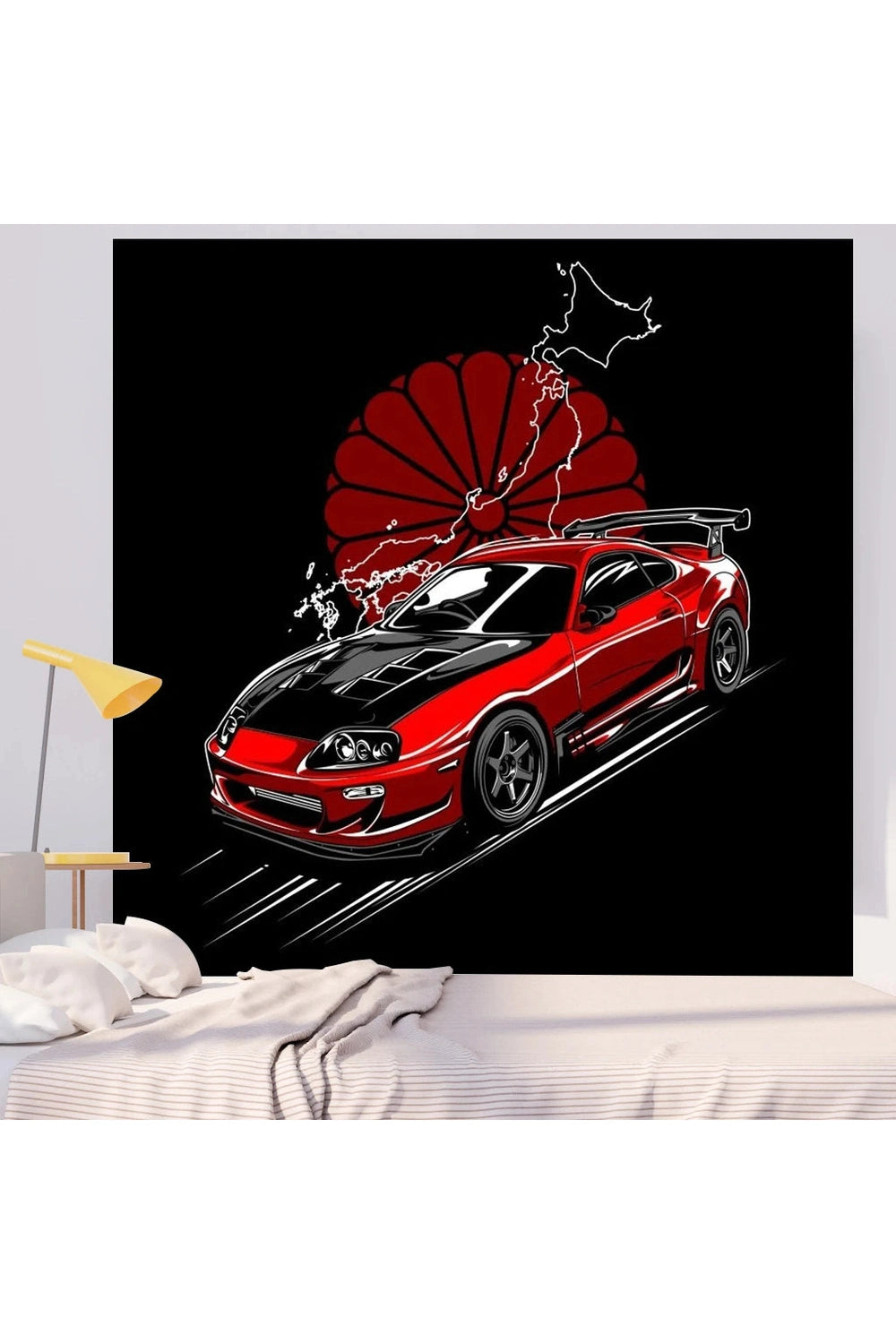 Retro JDM Legends Tapestry