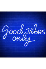 Good Vibes Neon Art