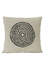 Boho Black Geometric Pillow Case