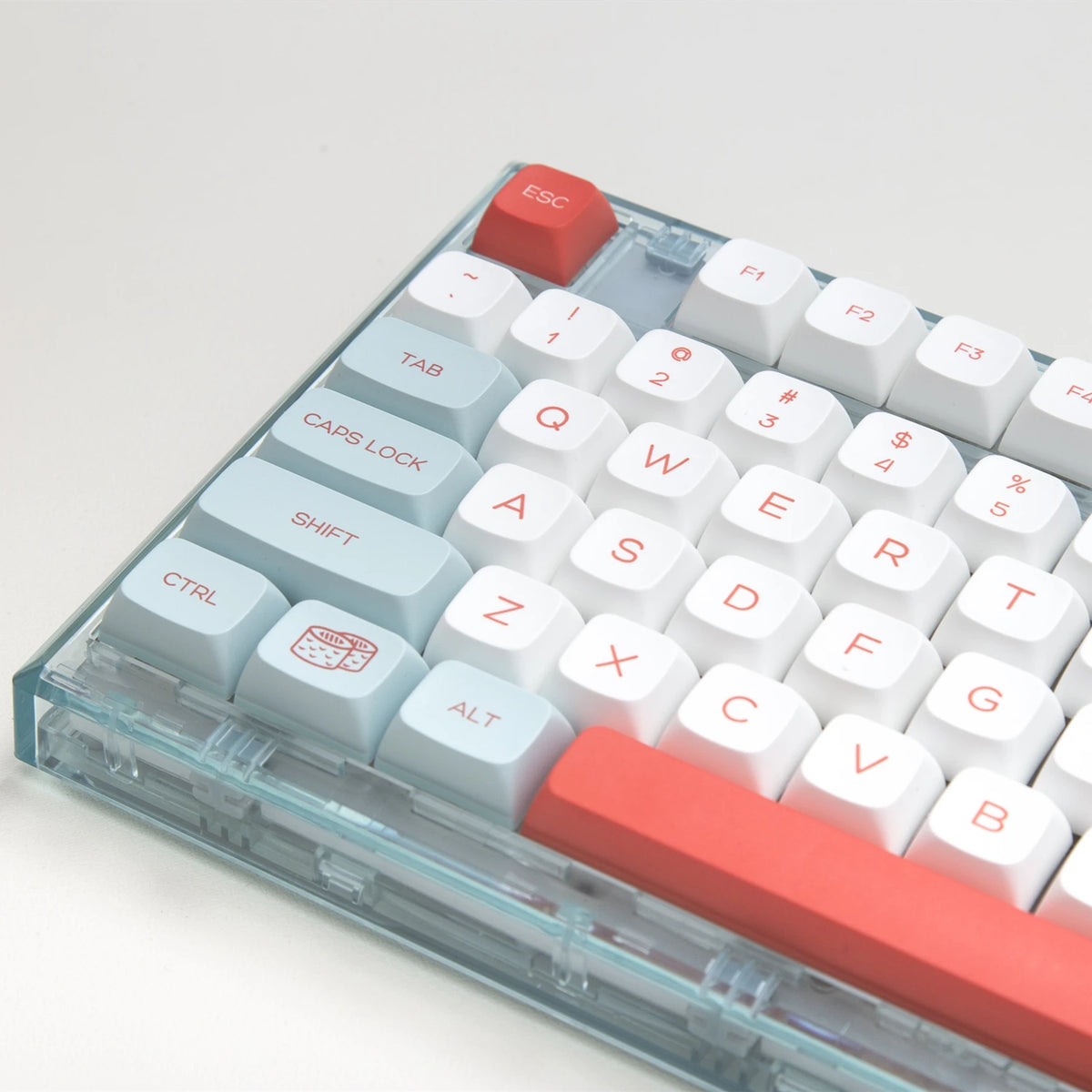 Salmon XDA Keycaps