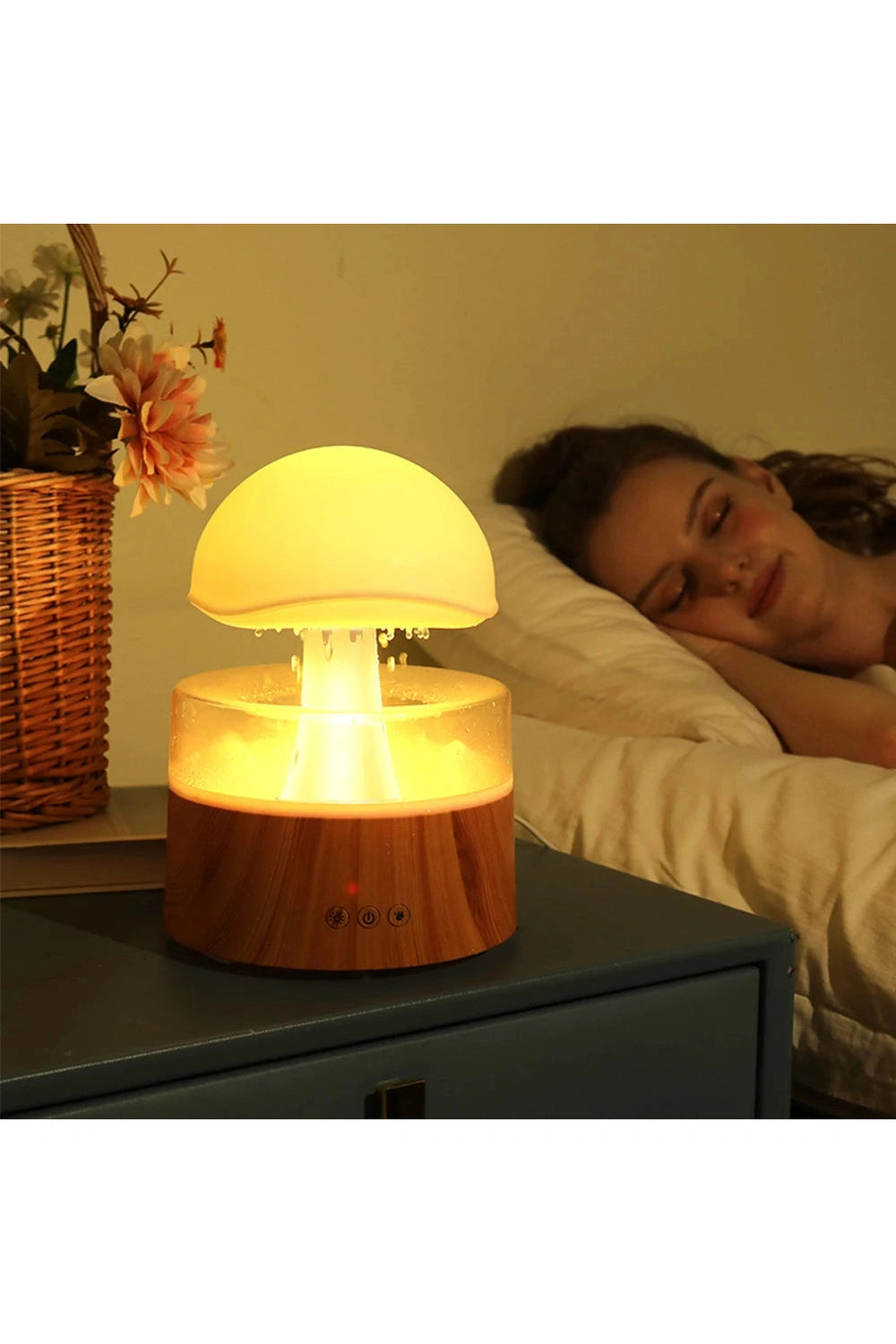 Aromatherapy Mushroom Night Humidifier