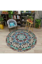 Persian Style Round Rug