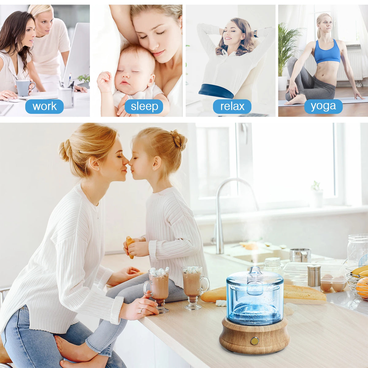 Modern Glass Dome Humidifier