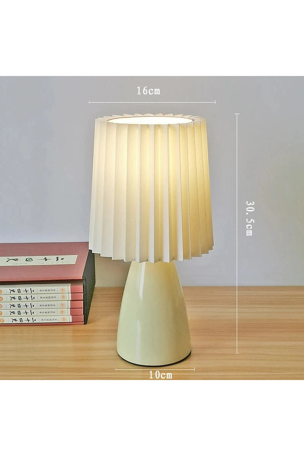 Milkshake LED Pleated Night Lamp