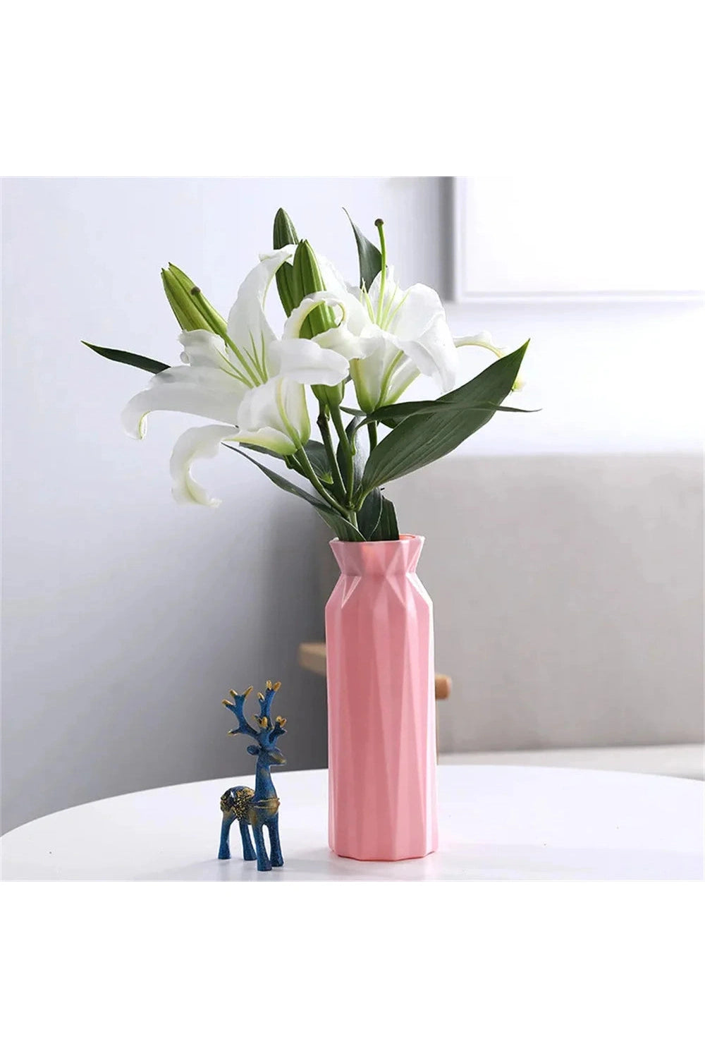 Pastel Geometric Elegance Vases