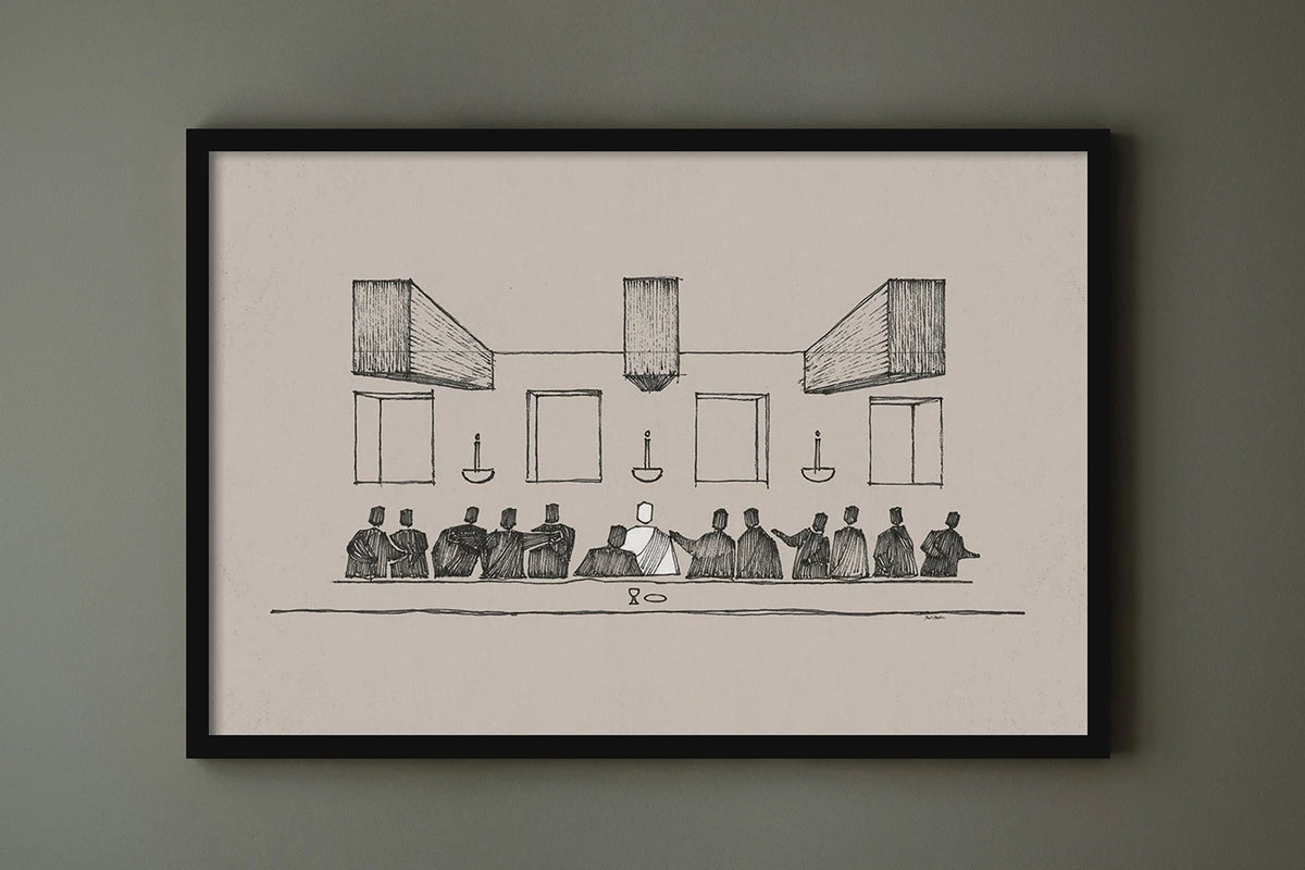 The Last Supper Canvas Poster