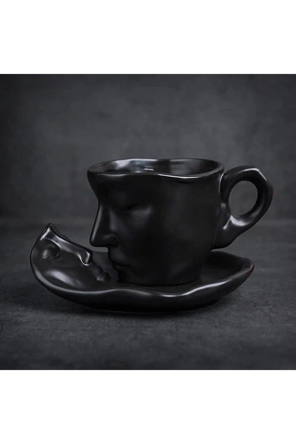 Sculpture Couple Coffee Cup Set