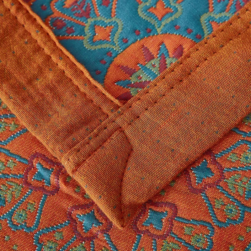 Moroccan Medallion Pattern Blanket