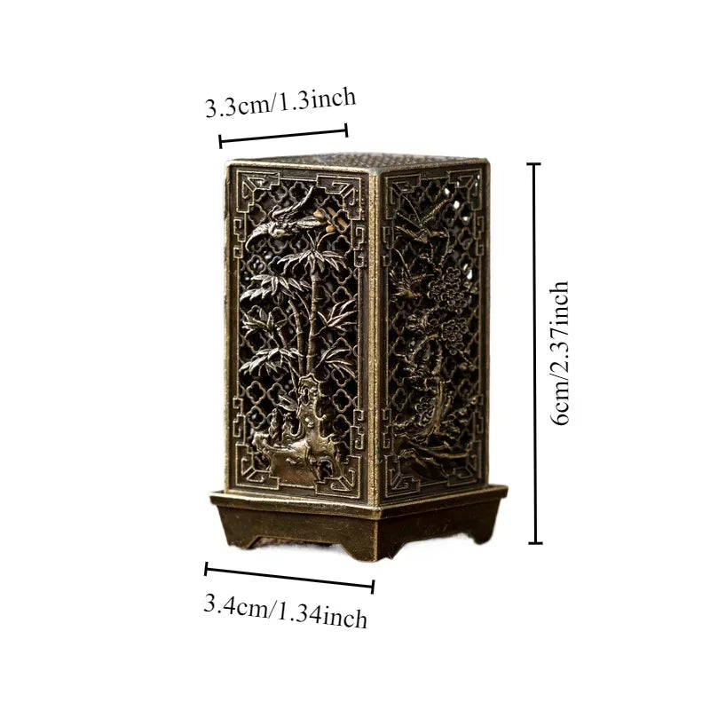 Dark Academia Mystic Bloom Incense Burner