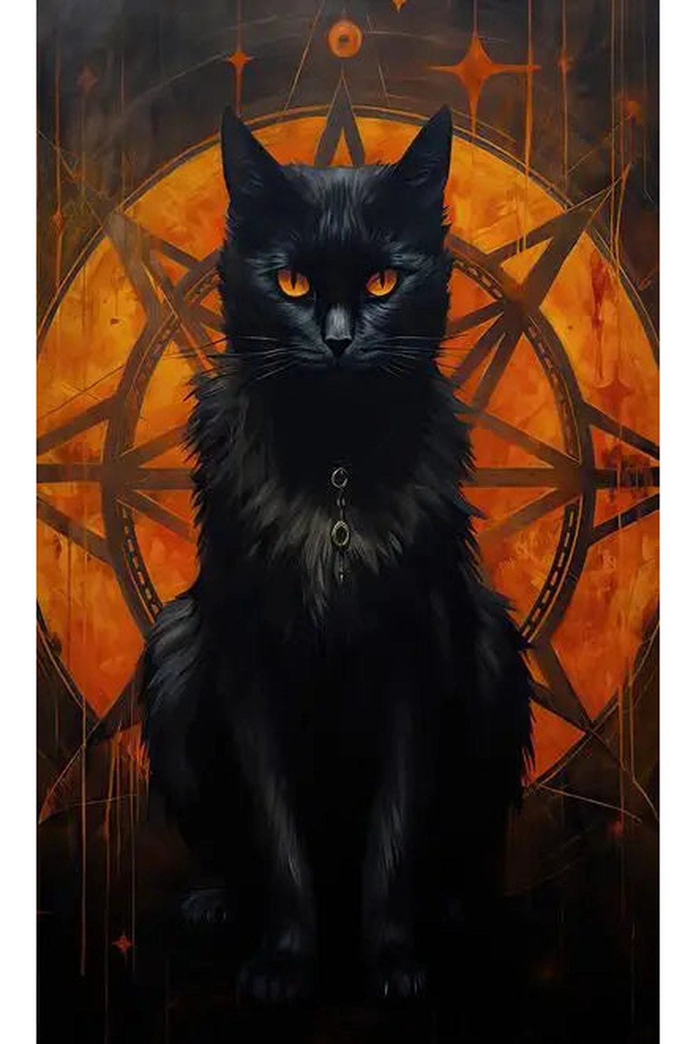 Gothic Crow Canvas Posters Set