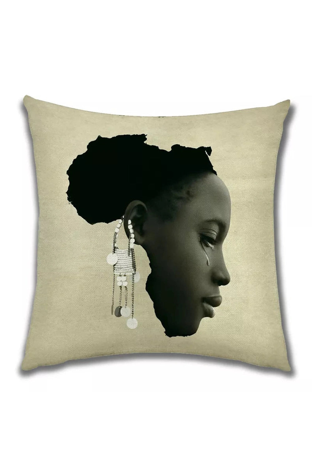 African Lady Pillow Case