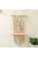 Boho Breeze Macrame Shelves