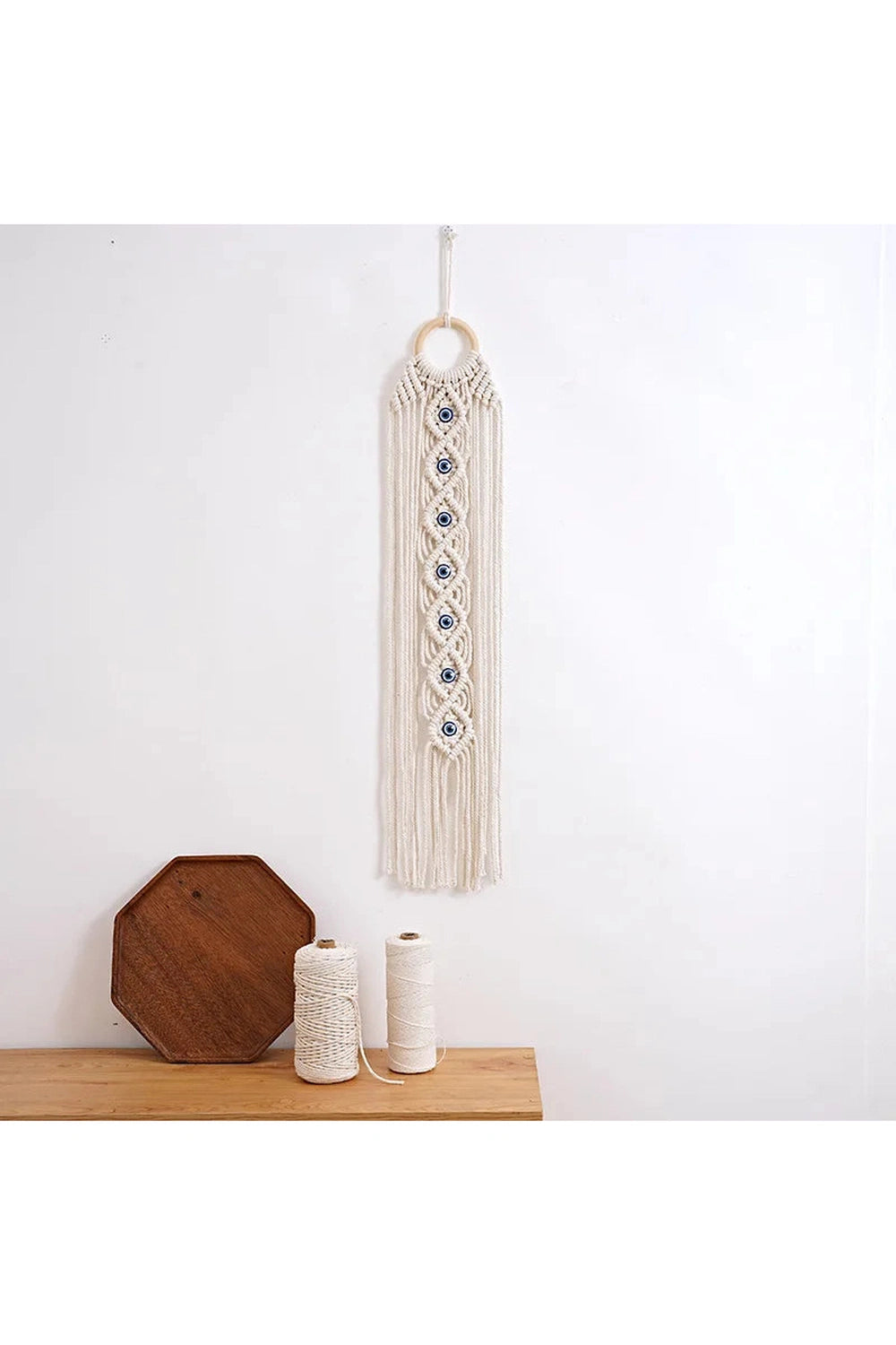 Lucky Eye Wall Hanging Macrame