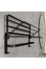 Industrial Style Towel Shelf