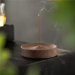 Dark Academia Wooden Incense Holder