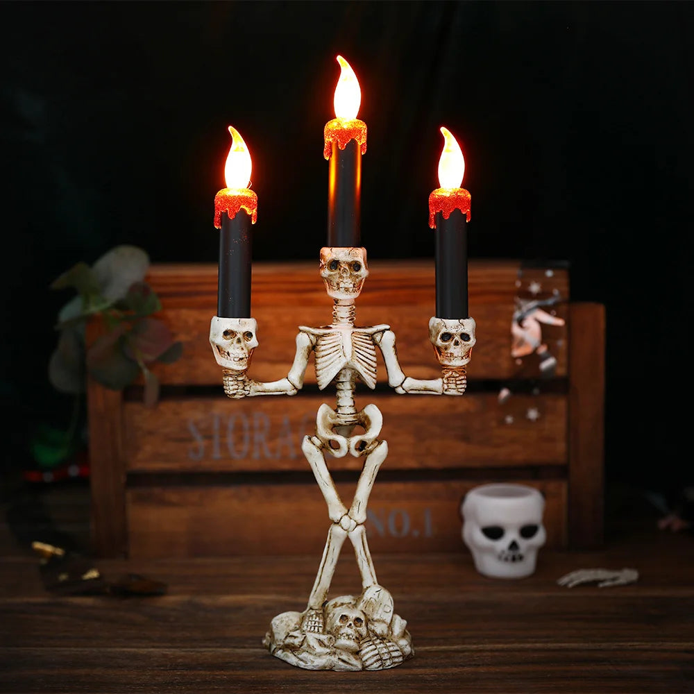 Witch Halloween LED Candle