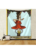 Wall Hanging Boho Decor Witchcraft Tapestry Girl Moon Home