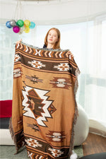 Southwest Desert Aztec Blanket