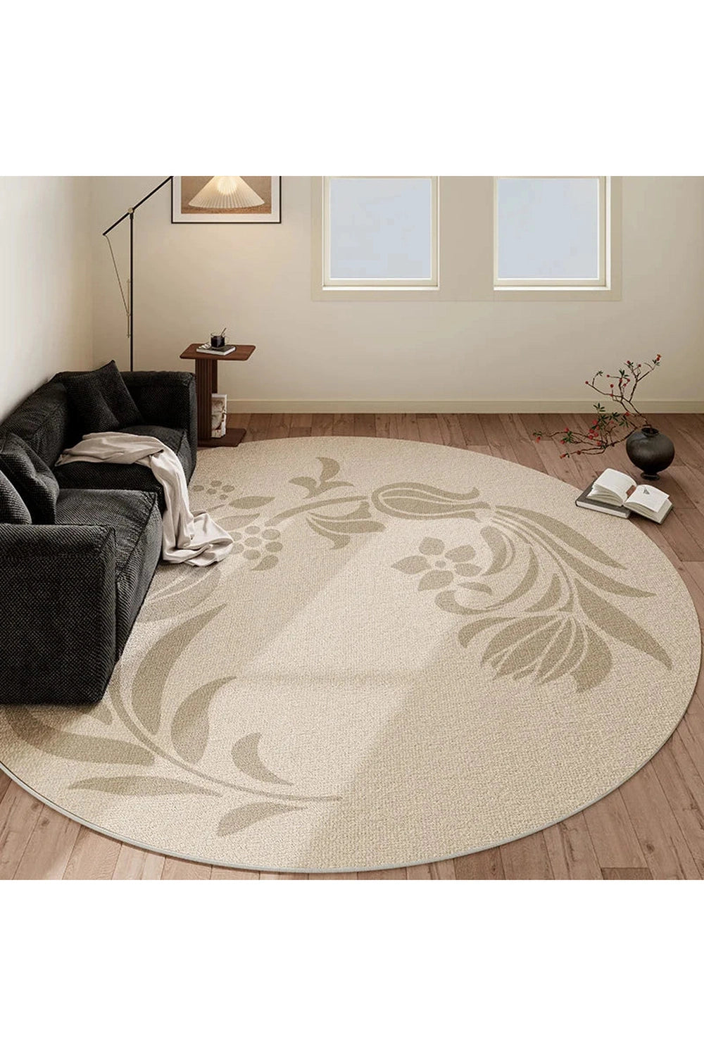 Modern Floral Harmony Rug